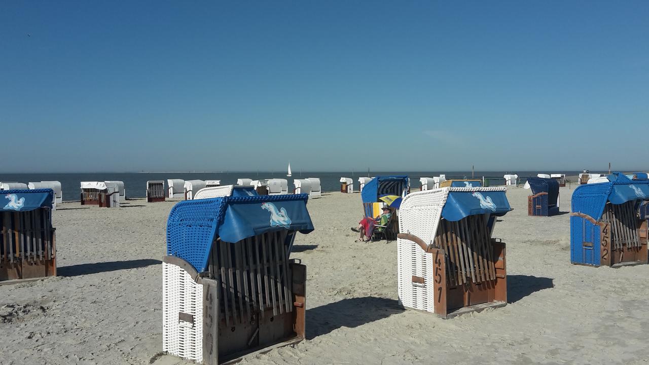 Yachthus - Direkt Am Meer Carolinensiel Bagian luar foto